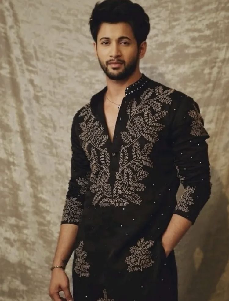 Classic Black Kurta for Men - Elegant Wedding & Festive Ethnic Wear