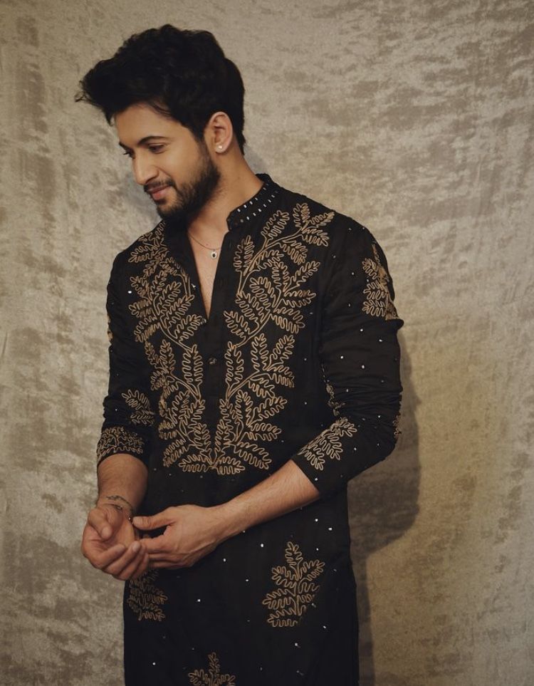 Classic Black Kurta for Men - Elegant Wedding & Festive Ethnic Wear