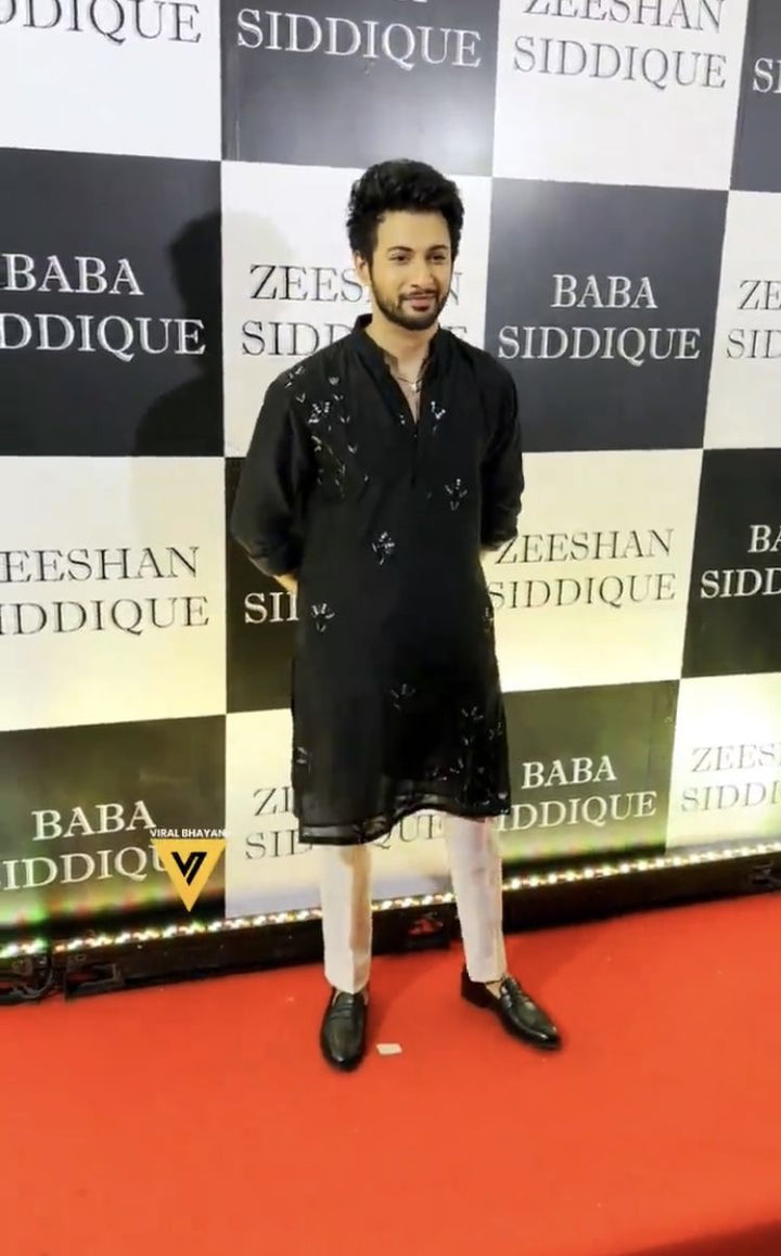 Minimal Black Kurta for Men - Sleek & Classy Festive and Party Wear